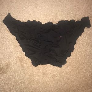 Barley worn VS black cheeky bottoms